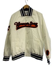 スタジャン/L/ポリエステル/WHT/AZR-YNG-0001-037