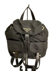 リュック/トライアングルロゴ/ナイロン/BLK