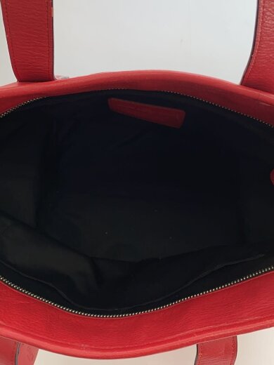 商品画像：トートバッグ/レザー/RED/F71699 6