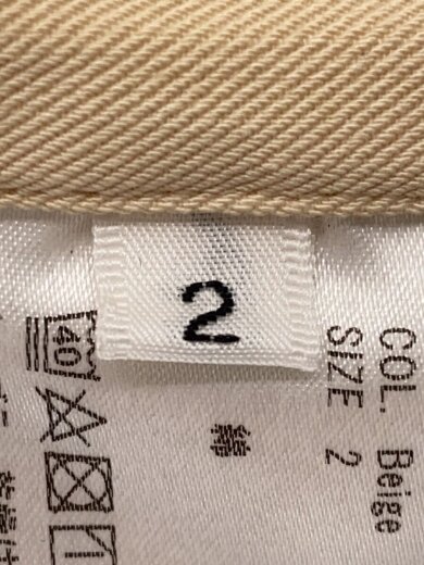 商品画像：ストレートパンツ/2/コットン/BEG/無地 5