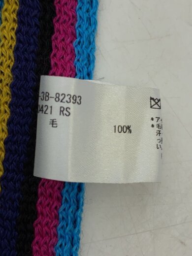 商品画像：マフラー/ウール/NVY/メンズ 3