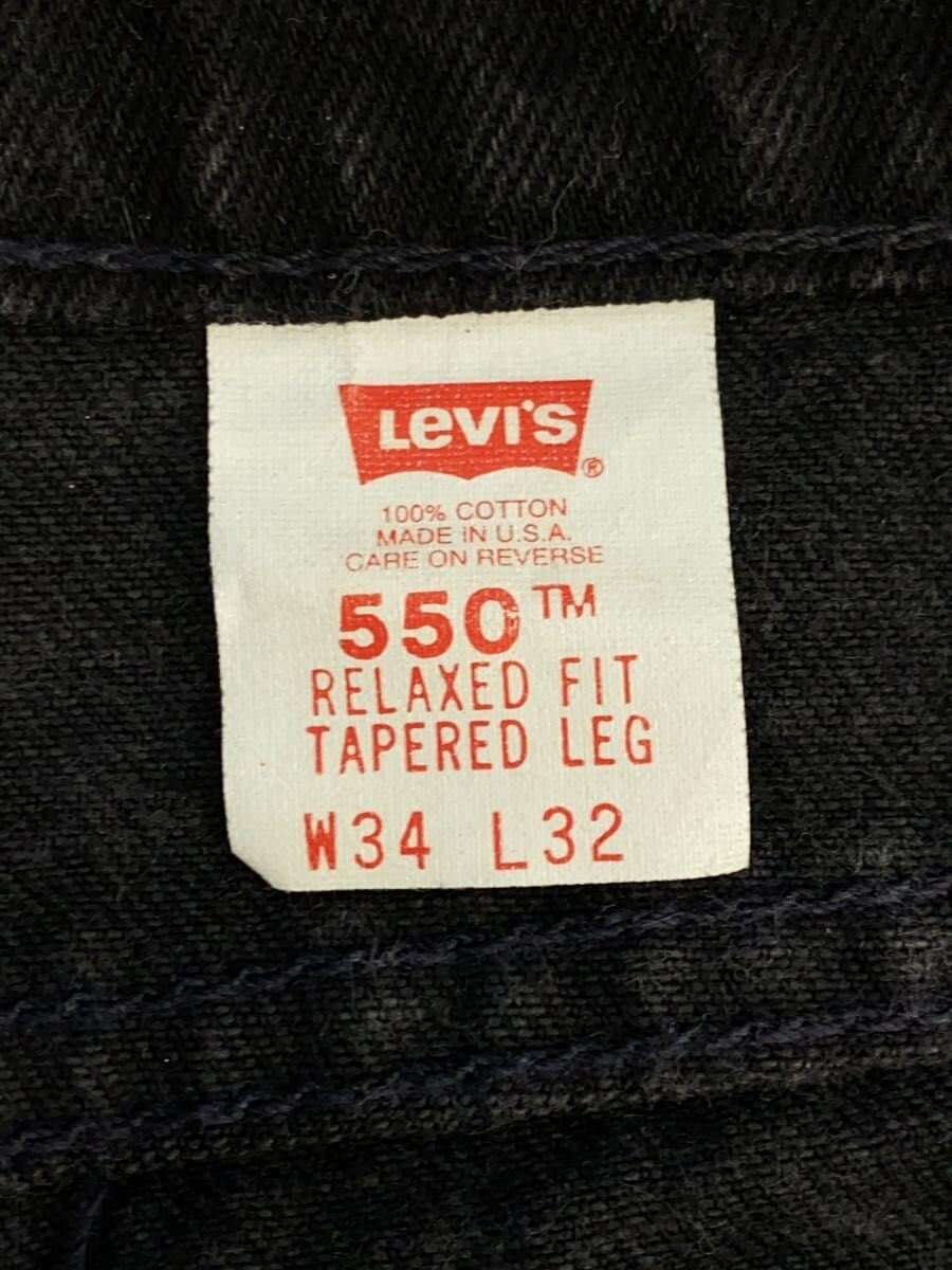 Levi’s / ボトム/34/コットン/BLK/550-0260