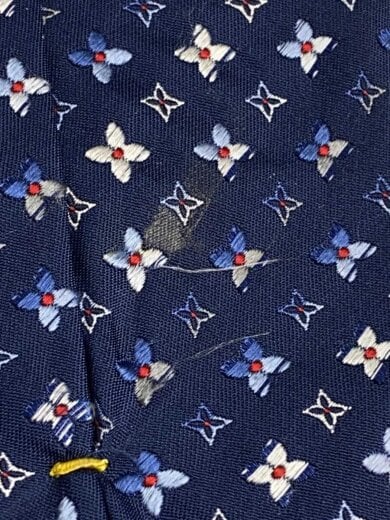 商品画像：ネクタイ/シルク/NVY/モノグラム/メンズ 5