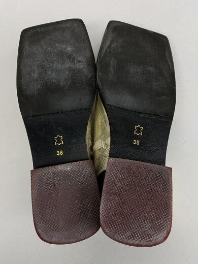 商品画像：サンダル/38/GLD/レザー 4