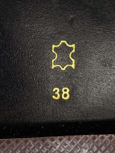 商品画像：サンダル/38/GLD/レザー 5