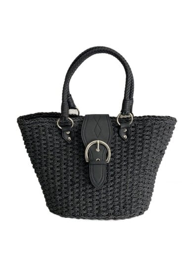 商品画像：カゴバッグ/--/BLK/51-33209 1