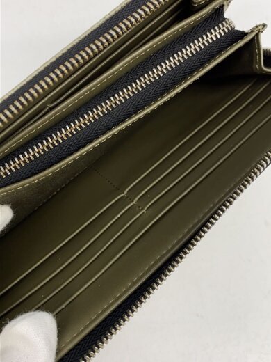 商品画像：長財布/レザー/KHK/無地/メンズ/X09667 P5588 T7002 6