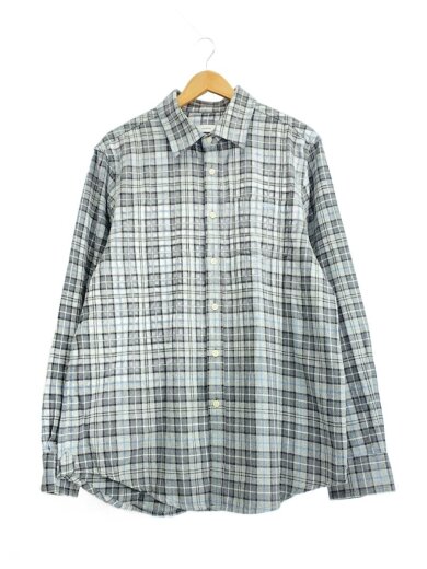 商品画像：長袖シャツ/L/コットン/GRY/CG614 1