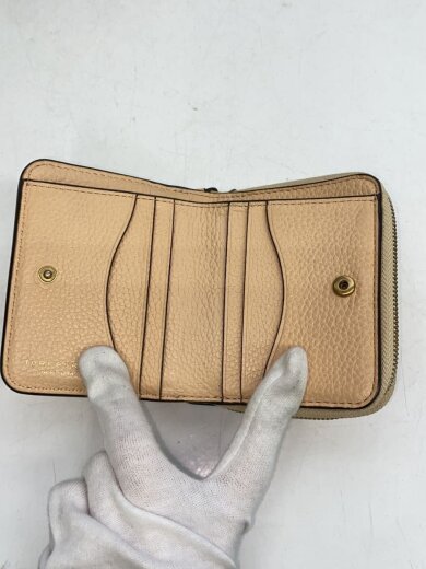 商品画像：2つ折り財布/レザー/BEG/無地/レディース/146463 4