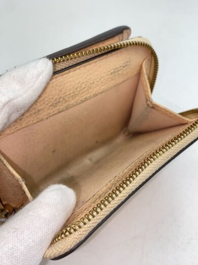 商品画像：2つ折り財布/レザー/BEG/無地/レディース/146463 5