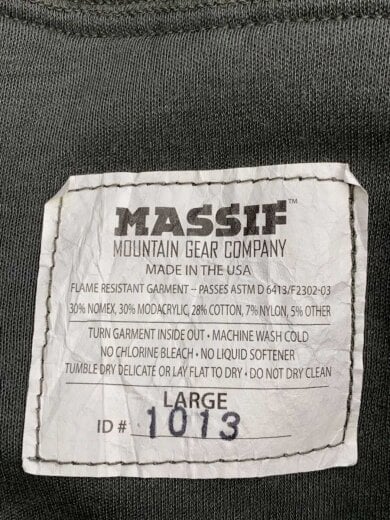 商品画像：massif/ミリタリージャケット/L/コットン/KHK/カモフラ 3