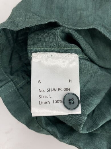 商品画像：SH/長袖シャツ/L/レーヨン/GRN/無地/SH-WLRC-004 4