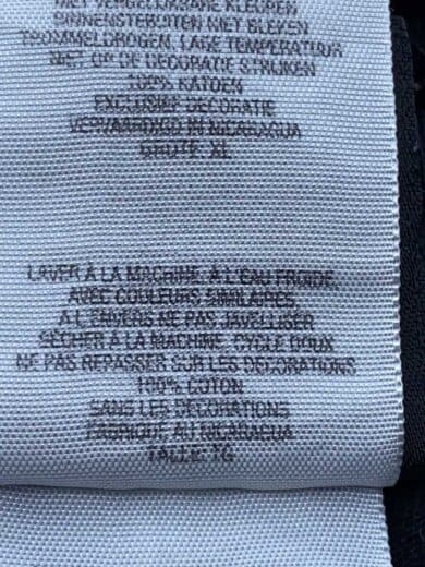 商品画像：Tシャツ/XL/コットン/BLK/プリント// 4