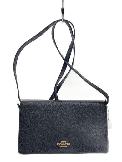 商品画像：ショルダーバッグ/レザー/BLK 1