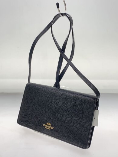 商品画像：ショルダーバッグ/レザー/BLK 2