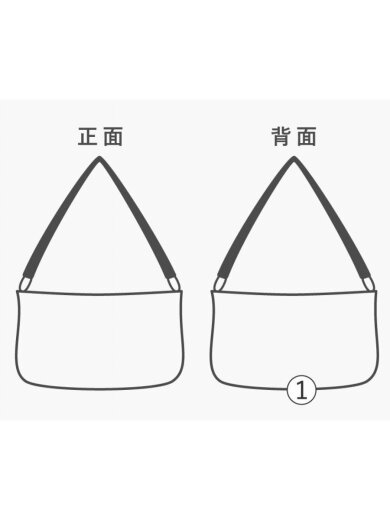 商品画像：ショルダーバッグ/レザー/BLK/無地 8