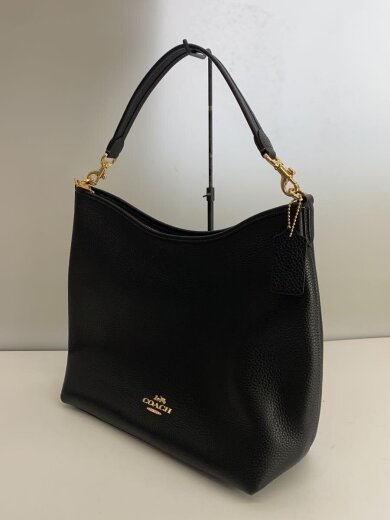 商品画像：ショルダーバッグ/レザー/BLK/無地/K2432-CY684 2