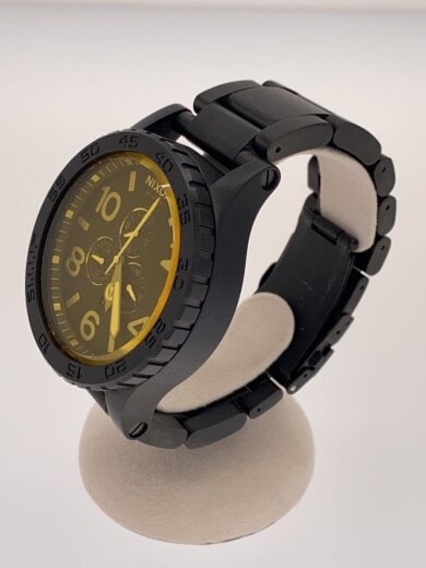 商品画像：クォーツ腕時計/アナログ/BLK/51-30CHRONO// 2