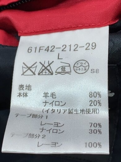 商品画像：ピーコート/L/ウール/NVY/61F42-212-29 4