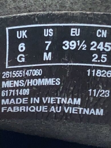 商品画像：ドレスシューズ/UK6/BLK/261555147060// 5
