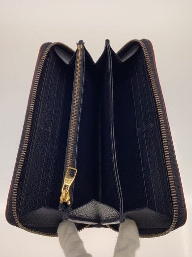 商品画像：ジッピー・ウォレット_モノグラム・アンプラント/牛革/NVY/総柄/メンズ 4