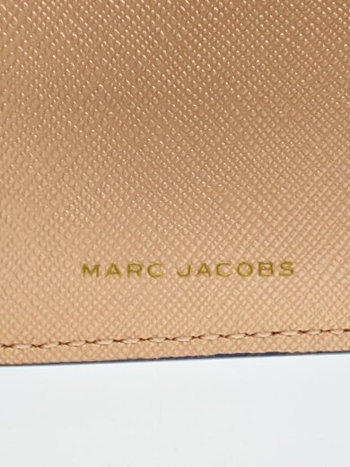 商品画像：2つ折り財布/牛革/PNK/無地/レディース 3