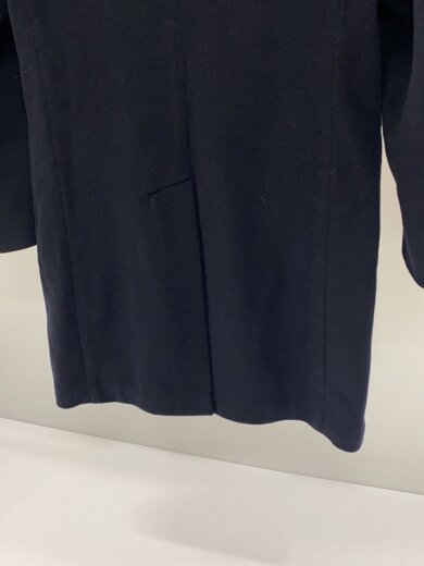 商品画像：0909/コート/46/ウール/NVY/無地 8