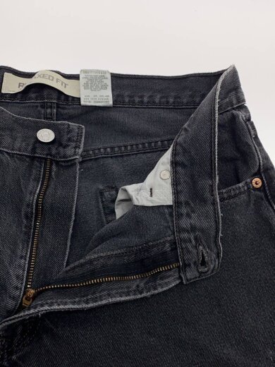 商品画像：RELAXED FIT/裾スレ有 ボトム/34/コットン/BLK/無地/005500260/メキシコ製 3