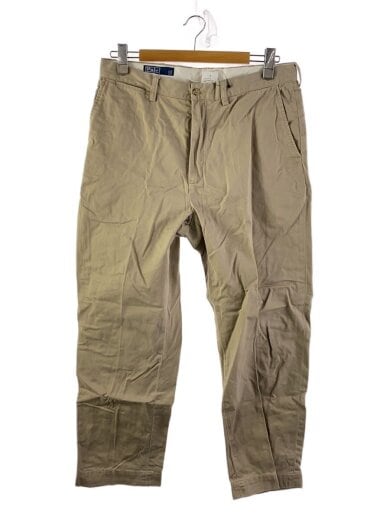 商品画像：チノパン/ボトム/34/コットン/BEG/無地/スリランカ製 1