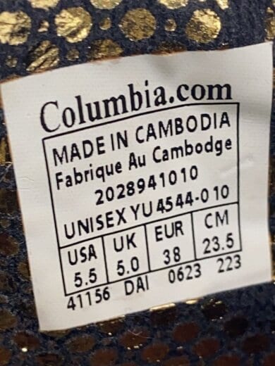 商品画像：ハイカットスニーカー/23.5cm/BLK/2028941010 5