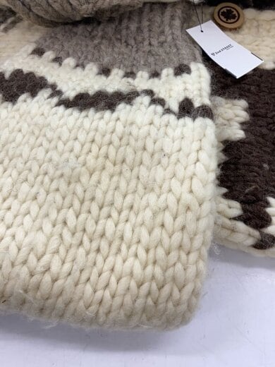 商品画像：カウチンセーター/--/ウール/マルチカラー/アニマル/毛羽立ち有 6