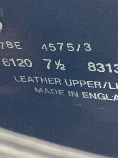 商品画像：チャッカブーツ/UK7.5/BLK/レザー/SHIPS別注/履きジワ有// 5