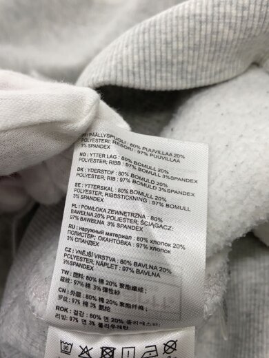 商品画像：スウェット/XL/コットン/WHT/無地/i025475.482.xx.03 5