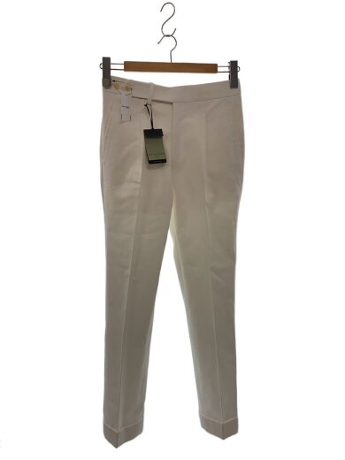 商品画像：トラウザーパンツ/スラックス/44/コットン/WHT/無地/イタリア製 1