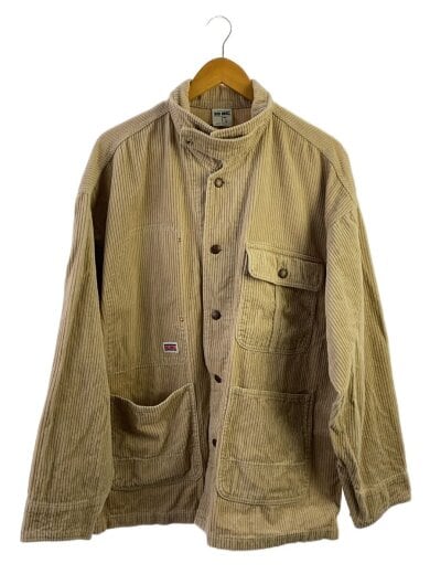 商品画像：カバーオール//L/コットン/BEG/無地/203-1529// 1