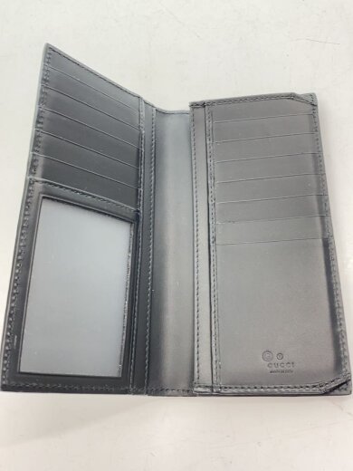 商品画像：長財布/牛革/BLK/無地/メンズ/779828 4