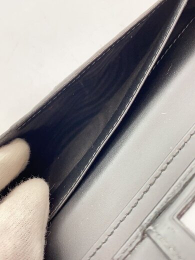 商品画像：長財布/牛革/BLK/無地/メンズ/779828 5