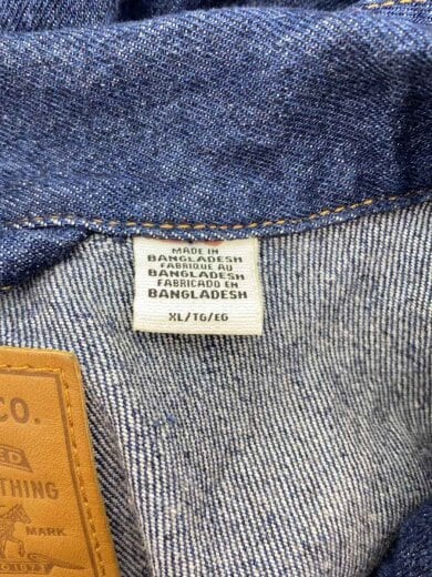 商品画像：Gジャン/XL/デニム/IDG/PC9-A0638-0001 4