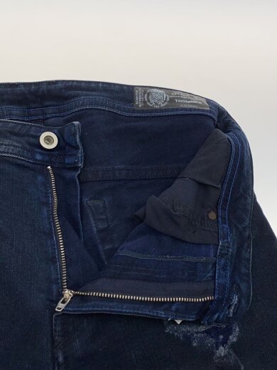 商品画像：ダメージ加工スキニーパンツ/30/コットン/IDG/THOMMER/色褪せ有 3