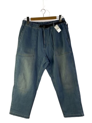 商品画像：STRETCH DENIM LOOSE TAPERED PANT/L/コットン/IDG/無地/G3FU-P004 1