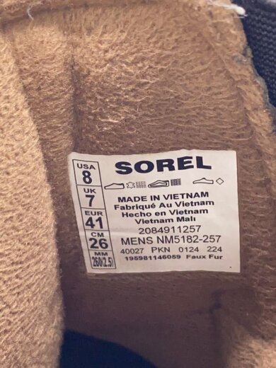 商品画像：ブーツ/26cm/CML/NM5182-257/スレ汚れ有/毛羽立ち有/使用感有 5