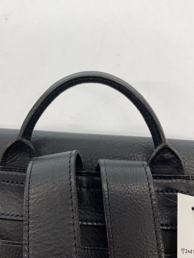 商品画像：リュック/レザー/BLK/スレ有 8