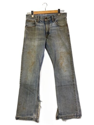 商品画像：507/ボタン裏104/トルコ製/汚れ・ダメージ有 ストレートパンツ/30/デニム/IDG 1