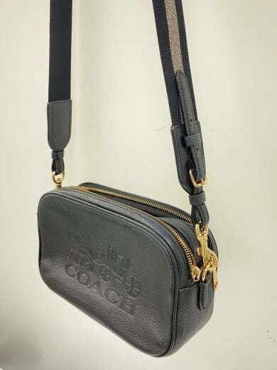 商品画像：ショルダーバッグ_ホースアンドキャリッジ/牛革/BLK 2