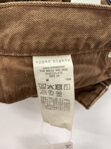 商品画像：THE NICE MID-RISE ボトム/24/コットン/BRW/無地/1033126S02CHO 5