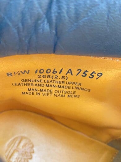 商品画像：10061/6 INCH PREMIUM WATERPROOF BOOT/6 インチプレミアムウォータープルーフ/U 5