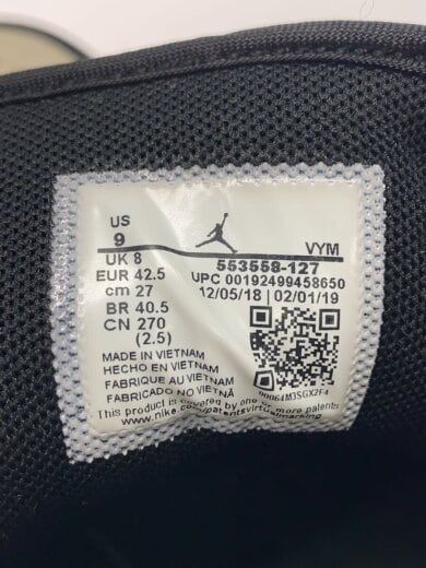 商品画像：AIR JORDAN 1 LOW/エアジョーダンロー/ホワイト/553558-127/27cm/WHT// 5