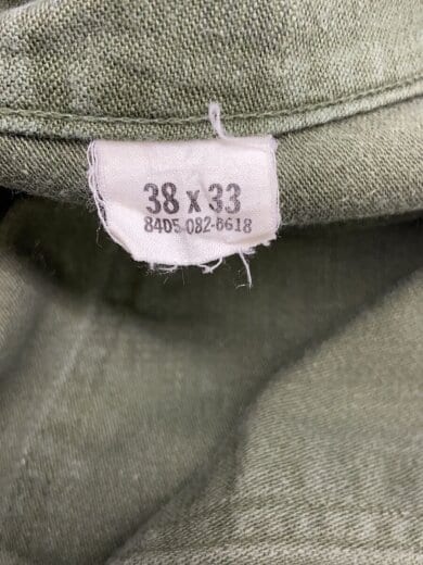 商品画像：ベイカーパンツ/TROUSERS/ボトム/38×33/KHK/無地/8405-082-6618/OG-107// 4