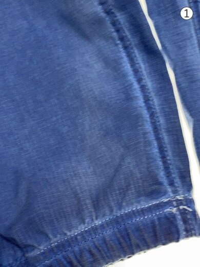 商品画像：全体的な色落ち/ボトム/L/ポリエステル/BLU/無地/CZ4007-492// 6