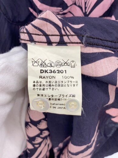 商品画像：アロハシャツ/M/レーヨン/PNK/dk36201// 4